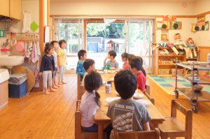 所沢市のあかねの虹保育園のおやつの紹介の画像